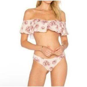 Eberjey Flying Lotus Coco Bottom in Silver Pink Safari Size L